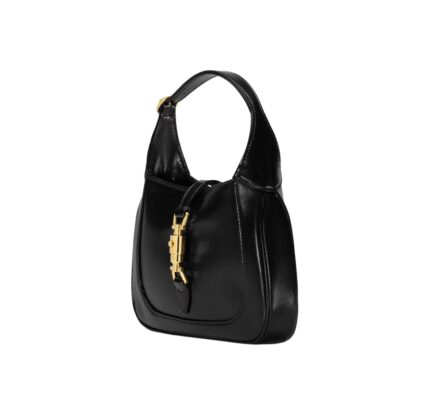 GUCCI JACKIE 1961 BAG IN BLACK LEATHER