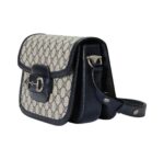 GUCCI HORSEBIT 1955 BAG in Blue/Beige
