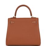 Hermès Kelly Retourne 25 Gold Togo Gold Hardware