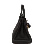 Birkin 25 Black Togo Gold Hardware
