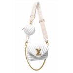 LOUIS VUITTON NEW WAVE CHAIN BAG IN WHITE