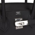 Hermès Birkin 30 Black Togo Palladium Hardware