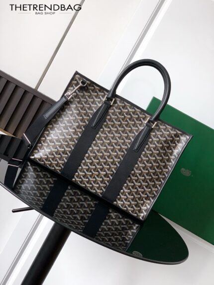 GOYARD Morvan document case Black