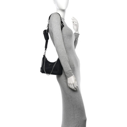 Nylon Re-Edition 2005 Shoulder Bag Black