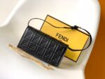 Fendi Compact Baguette Bag in Lambskin – Elegant Multi-Way Carry Luxury Design