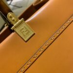 FENDI Luxurious Sunlight Tote – Premium Leather with Signature FF Hardware