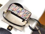 Fendi Baguette Medium – Embroidered FF Relief in Multicolor Elegance