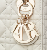 MINI LADY DIOR BAG Latte Cannage Lambskin