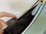 FENDI Graphy Crescent Leather Bag 56853 in Red