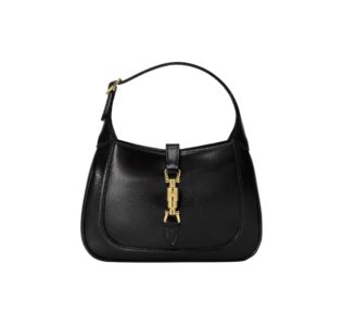 GUCCI JACKIE 1961 BAG IN BLACK LEATHER