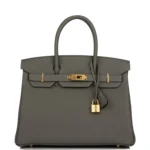 Hermès Birkin 30 Gris Meyer Togo Gold Hardware
