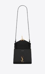YSL Cassandra Mini Top Handle Bag in Box Leather