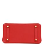 Hermès Birkin 25 Rouge de Coeur Togo Gold Hardware