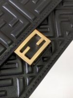 Fendi Compact Baguette Bag in Lambskin – Elegant Multi-Way Carry Luxury Design
