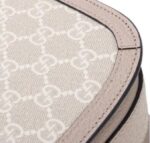 GUCCI HORSEBIT 1955 BAG in Beige/White