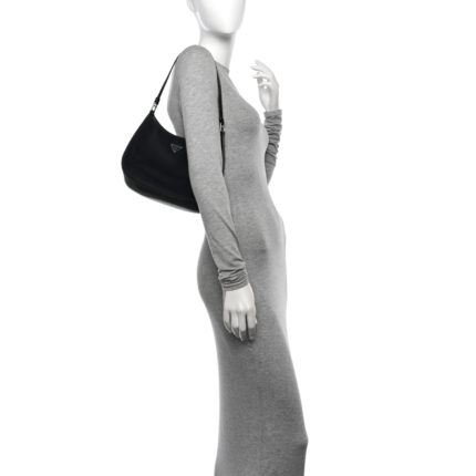 Spazzolato Cleo Shoulder Bag Black