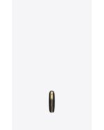 YSL Cassandre Matelasse Zip Around Wallet in Grain de Poudre Embossed Leather