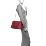 Saffiano Small Galleria Double Zip Tote Peonia
