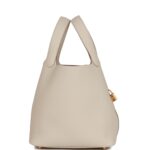 Hermès Picotin Lock 22 Beton Clemence Gold Hardware