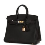 Birkin 25 Black Togo Gold Hardware