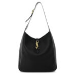 Smooth Calfskin Large Le 5 A 7 Soft Hobo Black