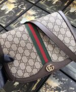 Gucci Ophidia GG small shoulder bag 601044 Dark Coffee