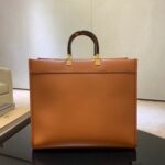 FENDI Luxurious Sunlight Tote – Premium Leather with Signature FF Hardware