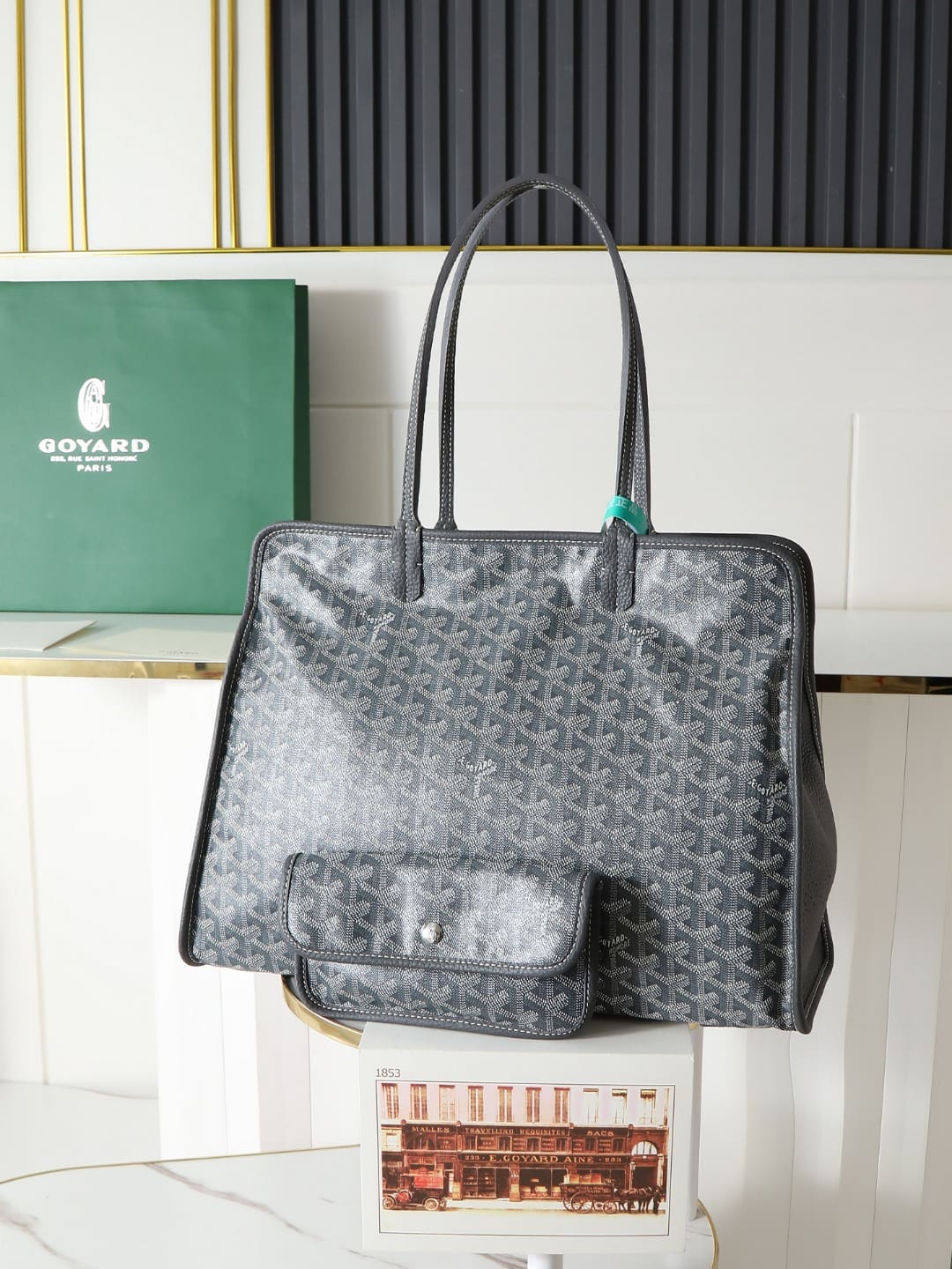 GOYARDY Hardy PM Bag Grey