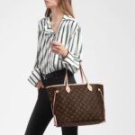 Neverfull inside brown