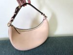 FENDI Graphy Crescent Bag 56853 – Nude Leather Edition