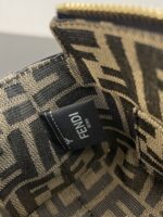 Fendi Mini ByTheWay Bag – Smooth Calfskin with Tortoiseshell Handle, Chic & Playful