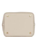 Hermès Picotin Lock 22 Beton Clemence Gold Hardware