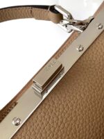 Fendi Peekaboo ISeeU Petite Leather Bag – Dual Style Elegance in Calfskin