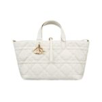DIOR TOUJOURS MEDIUM BAG IN WHITE CALFSKIN