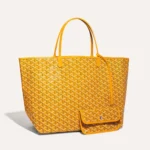 GOYARD Saint Louis GM Bag-Yellow