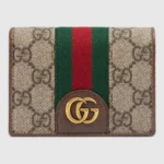 Gucci card case wallet