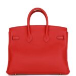 Hermès Birkin 25 Rouge de Coeur Togo Gold Hardware
