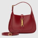 GUCCI JACKIE 1961 BAG IN SCARLET RED