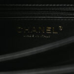 Lambskin Quilted Small Trendy CC Dual Handle Flap Bag Black