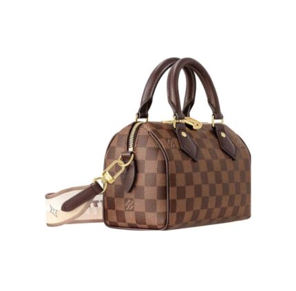 LOUIS VUITTON SPEEDY BANDOULIÈRE IN DAMIER AZUR