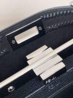 Fendi Peekaboo ISeeU Petite – Elegant Reversible Leather Bag with Iconic Handwoven Detail