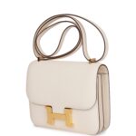 Hermès Constance 18 Nata Chevre Mysore Gold Hardware