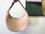 FENDI Graphy Crescent Bag 56853 – Nude Leather Edition