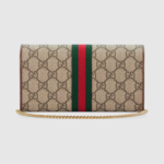 Gucci Ophidia GG chain wallet