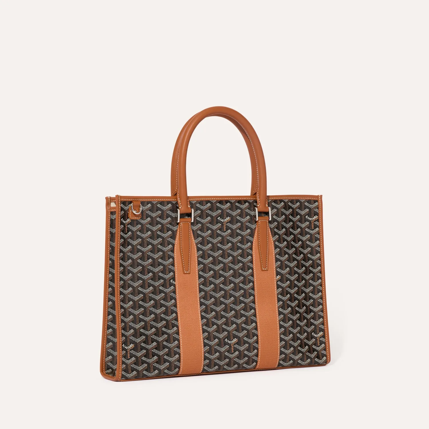 GOYARD Morvan document case Black & Tan