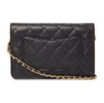 Chanel WOC Bag Black Caviar Light Gold Hardware