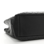 Chanel classic leather handbag black