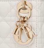 MICRO LADY DIOR BAG Latte Cannage Lambskin