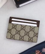 Gucci Ophidia GG card case 523159 Dark Coffee