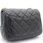 Chanel Pearl Crush Square Flap Bag Quilted Lambskin Mini